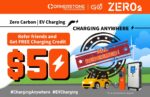Refer Friends to Zero2 and Get Cornerstone EV Charging $50 Credit!